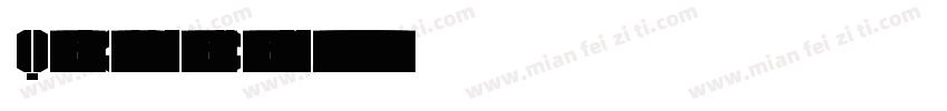QingKongMingChao Heavy字体转换